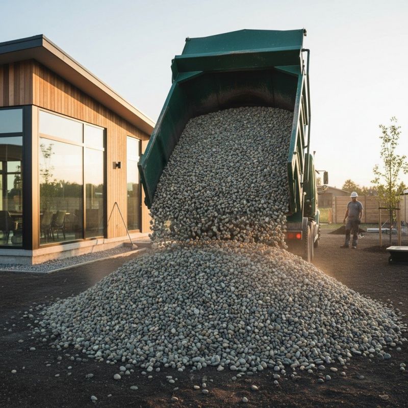 Pea Gravel Delivery Service