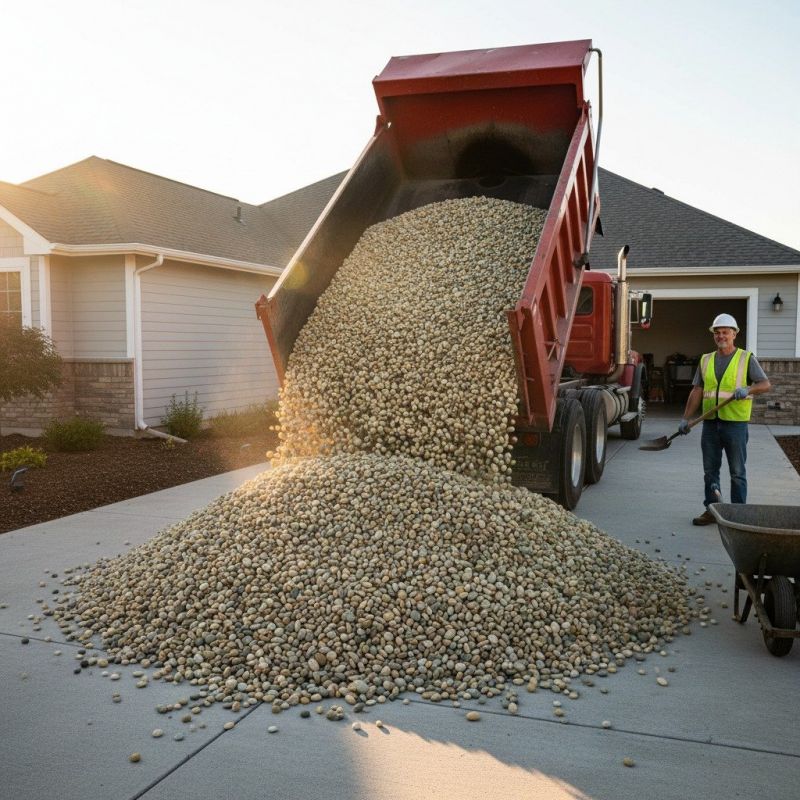 Pea Gravel Delivery Service
